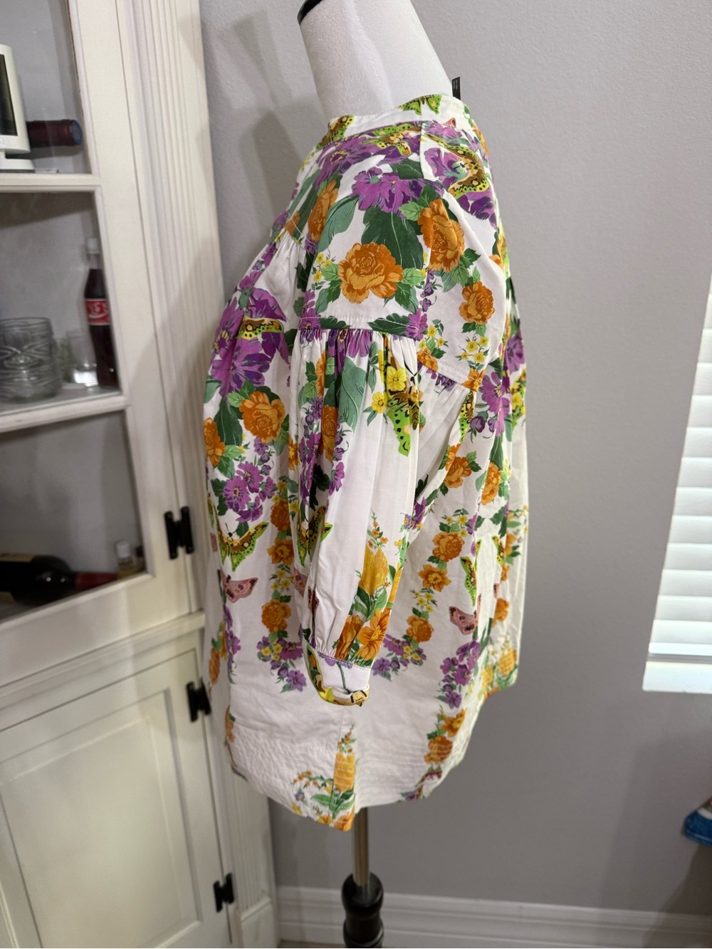Anthropologie Darcey Popover Swing Top - Picture 5 of 9